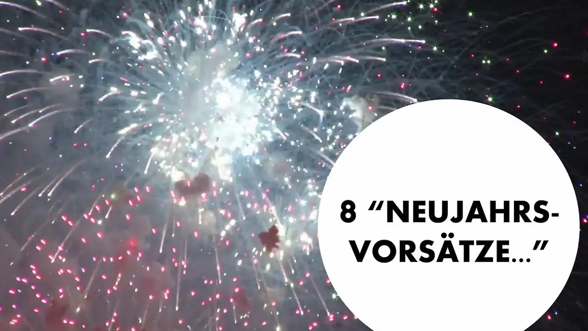 Gute Vorsätze, die sowieso niemand umsetzt Weniger Süßes, weniger Alkohol, weniger Internet...
