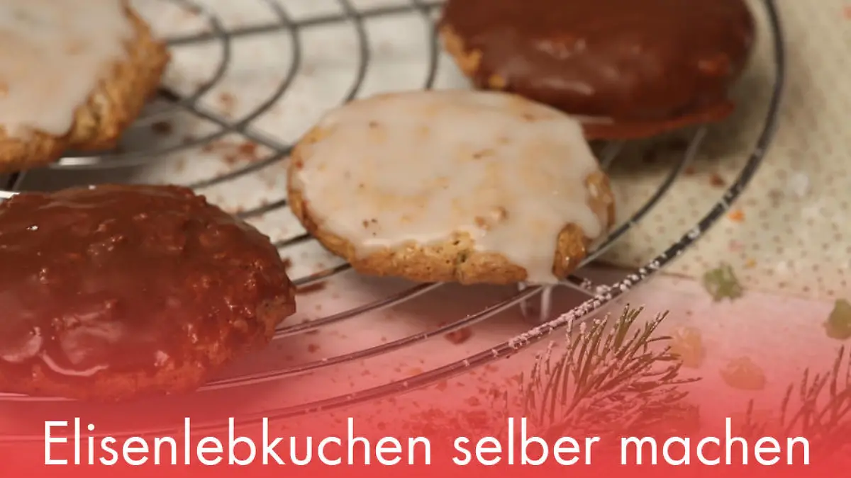 Elisenlebkuchen selber machen Weihnachtszeit ist Lebkuchenzeit!