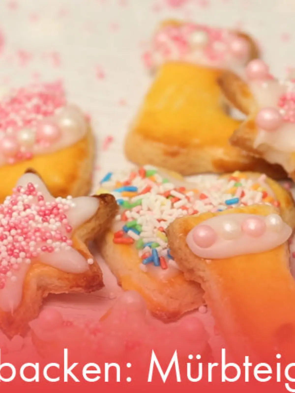 Bild zu: "Plätzchen backen: Mürbteigplätzchen"