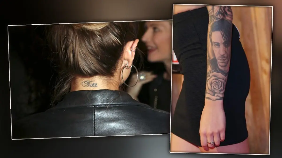 Sophia Thomallas Tattoo-Überbleibsel aus der Beziehung mit Till Lindemann.