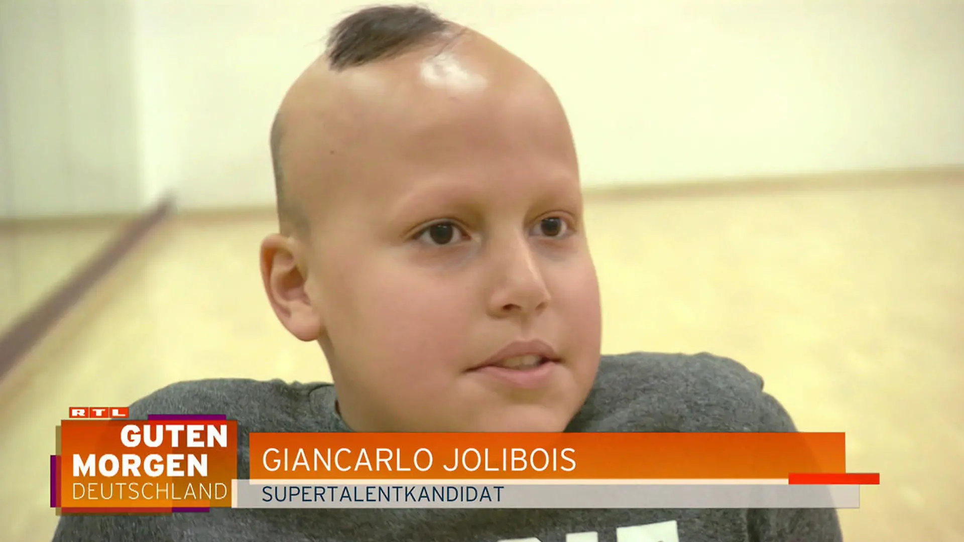 Giancarlo: "Pech gehabt, wenn sie es nicht mögen" Seine Glatze ist ihm egal