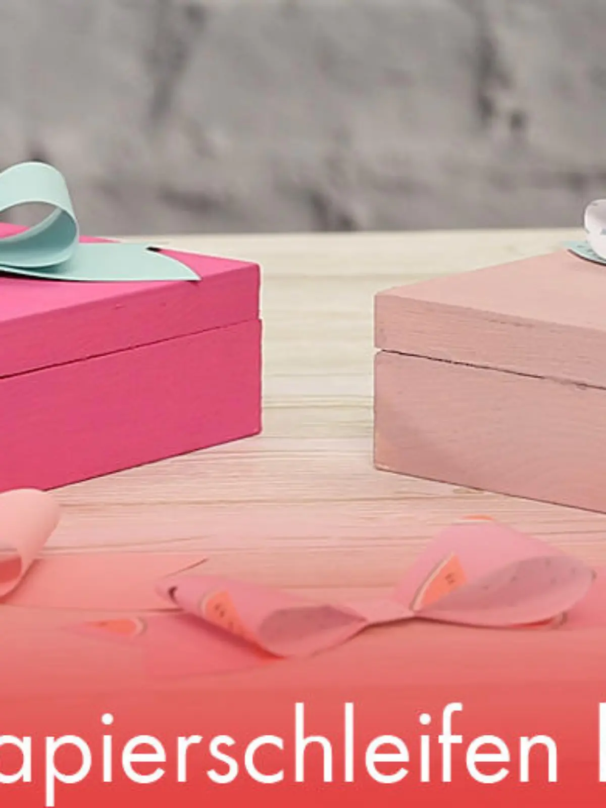 Bild zu: "DIY: Papierschleifen basteln"