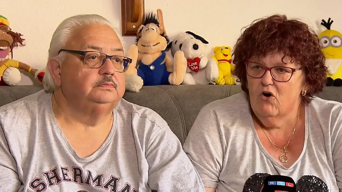 Bei der Hochzeit ihres Sohnes Ingo sind sie nicht dabei: Lutz und Stups.