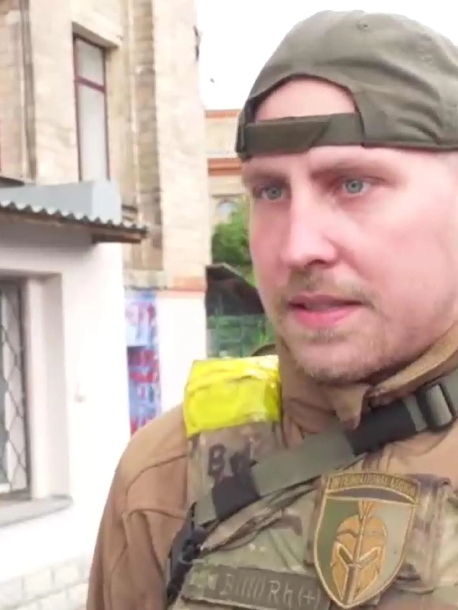 Micka kämpft in der Ukraine für die International Legion.