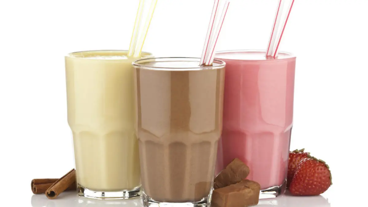 Milch-Shakes beruhigen und reduzieren Stress Na dann, Prost!
