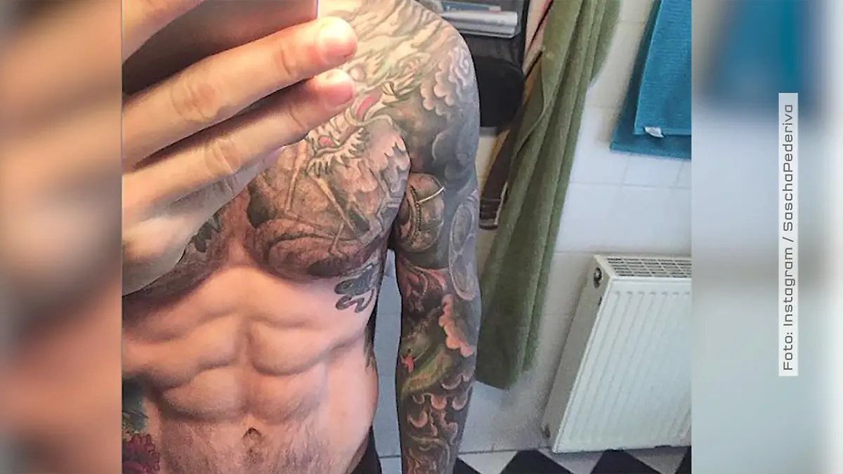 Dieser Mann ist ein echtes Meisterwerk  GZSZ-Schauspieler Sascha Pederiva zeigt viel Haut