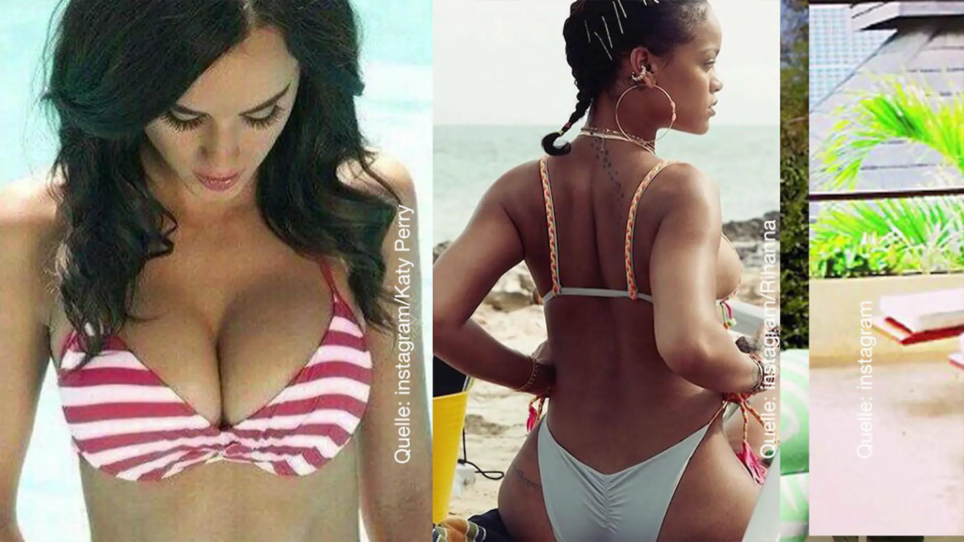 Katy Perry, Bar Refaeli & Co zeigen die Trend-Bikinis Figur mit dem Bikini zur Geltung bringen wie die Stars
