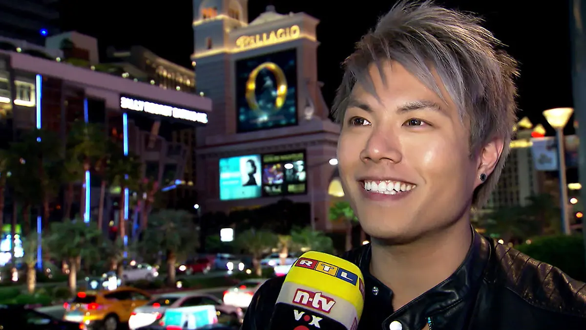 Supertalent-Gewinner Jay Oh tritt in Las Vegas auf "Das Supertalent" 2015 löst seinen Gewinn ein