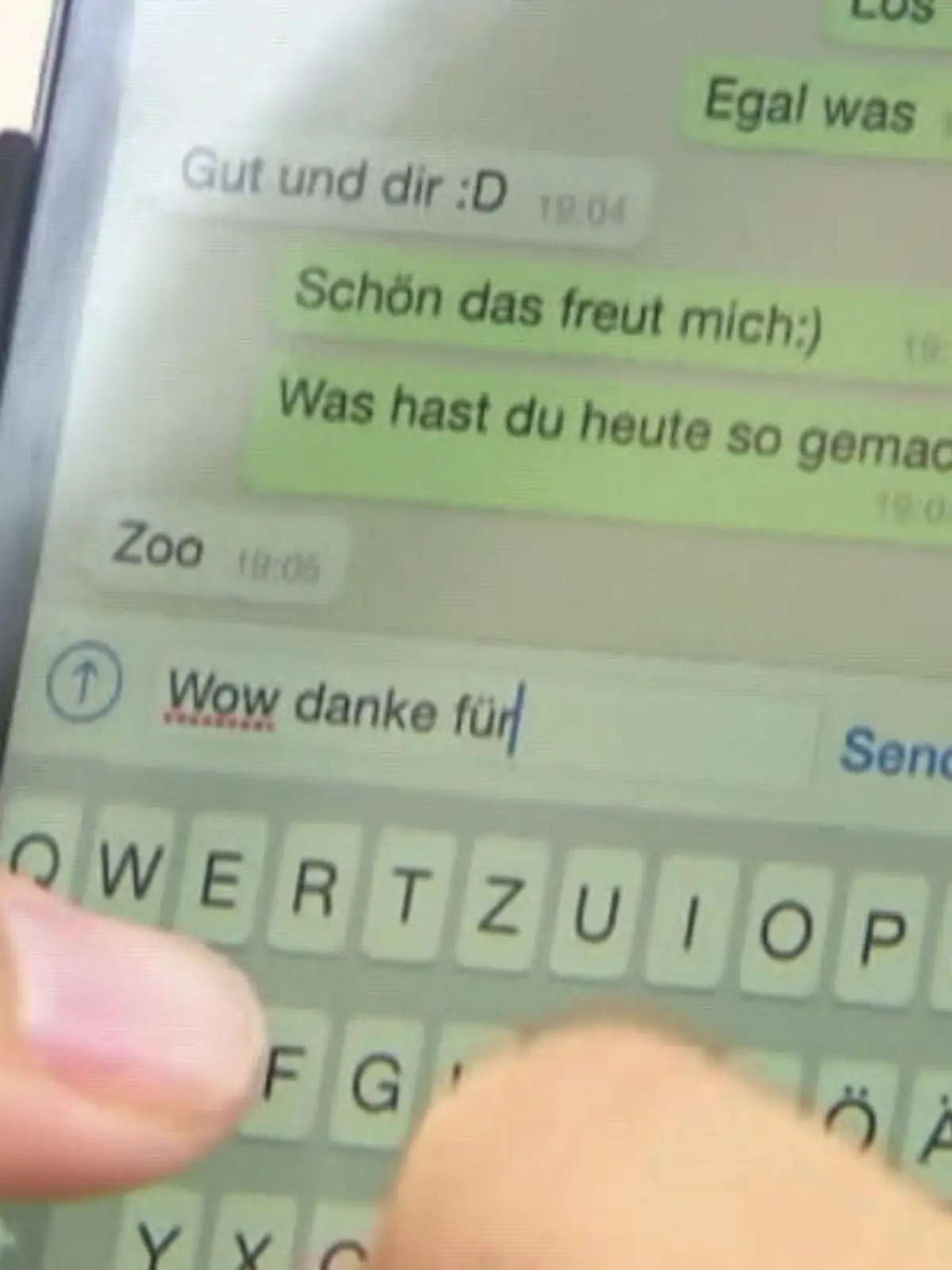 Bild zu: "Vorsicht Viren-Transfer!"