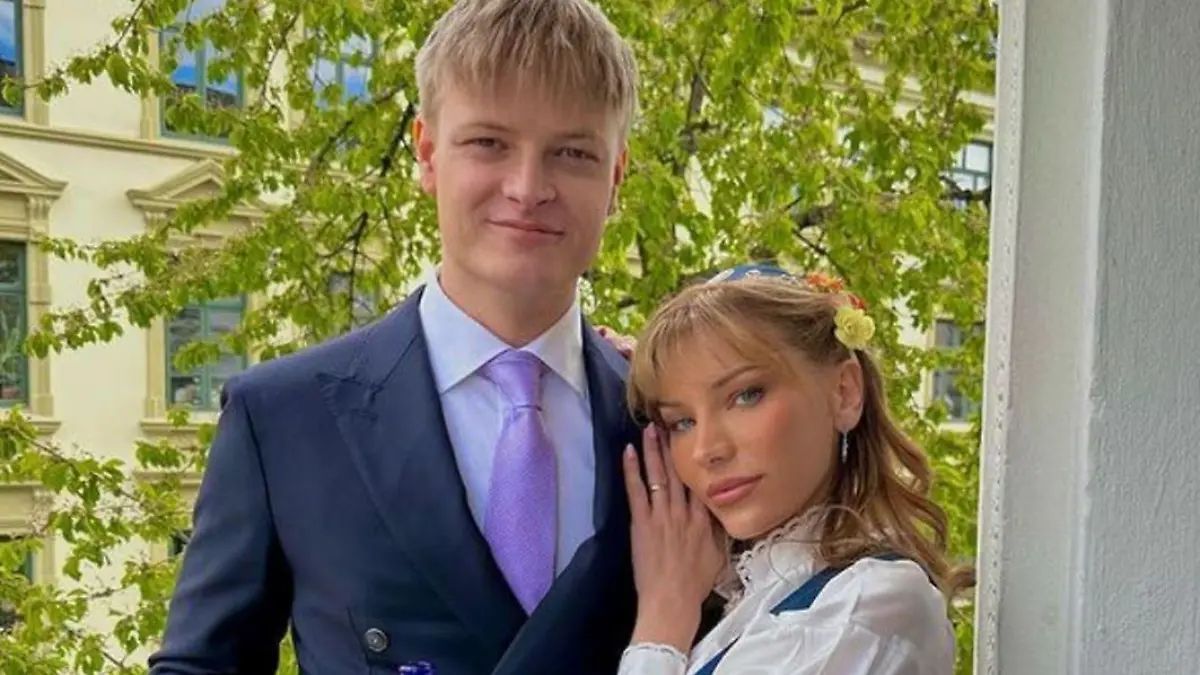 Marius Borg Høiby und Nora Haukland zu glücklichen Zeiten.