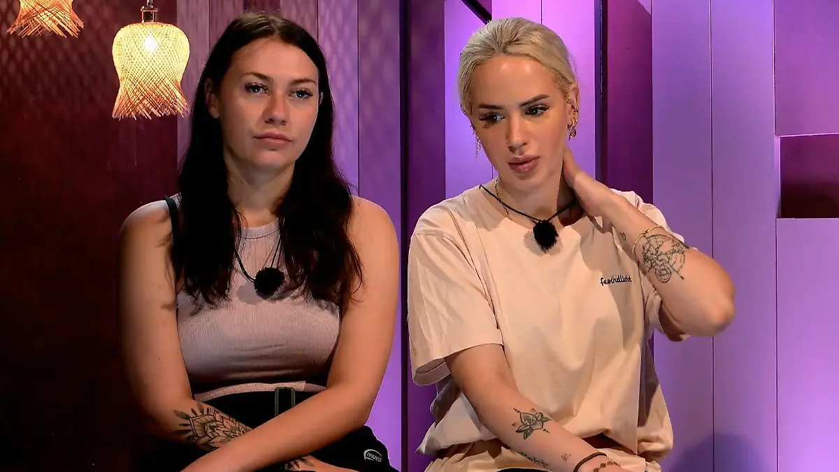 Raus! Emily und Gina fühlen sich bei „Prominent getrennt“ von den anderen Paaren unfair behandelt.