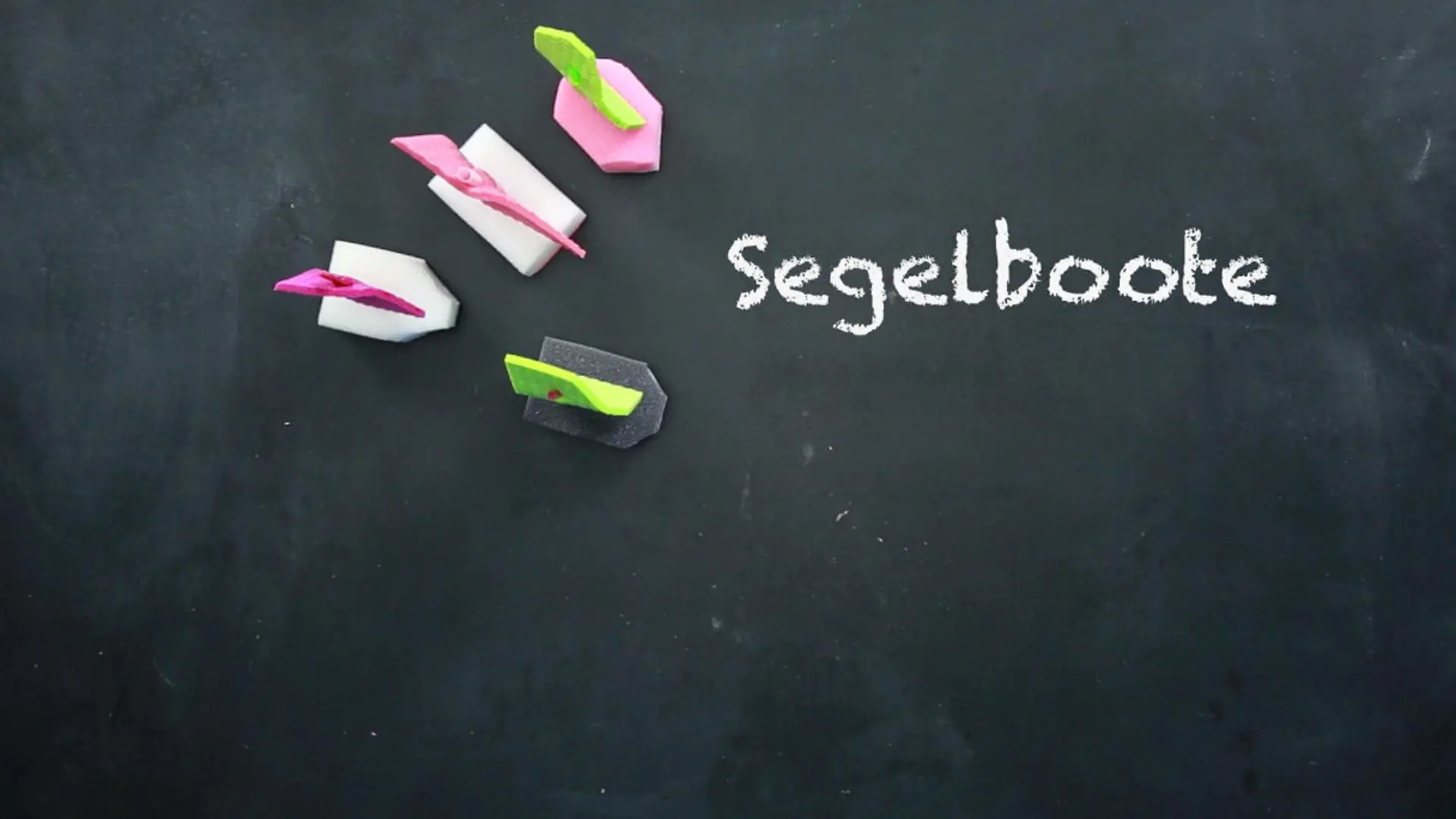 Bastelidee: Segelboote selber machen Do-it-yourself-Anleitung