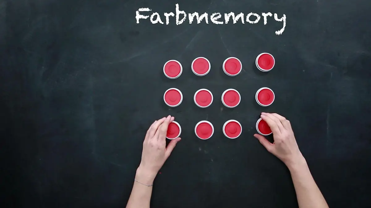 Farbmemory selber machen: So geht's! Do-it-yourself