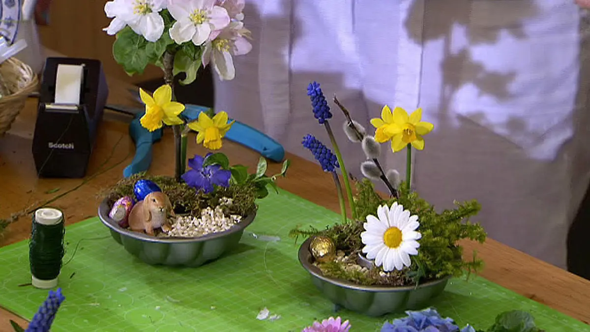 Mini-Ostergarten, Oster-Muffins und Co. Die schönsten Oster-Basteltipps