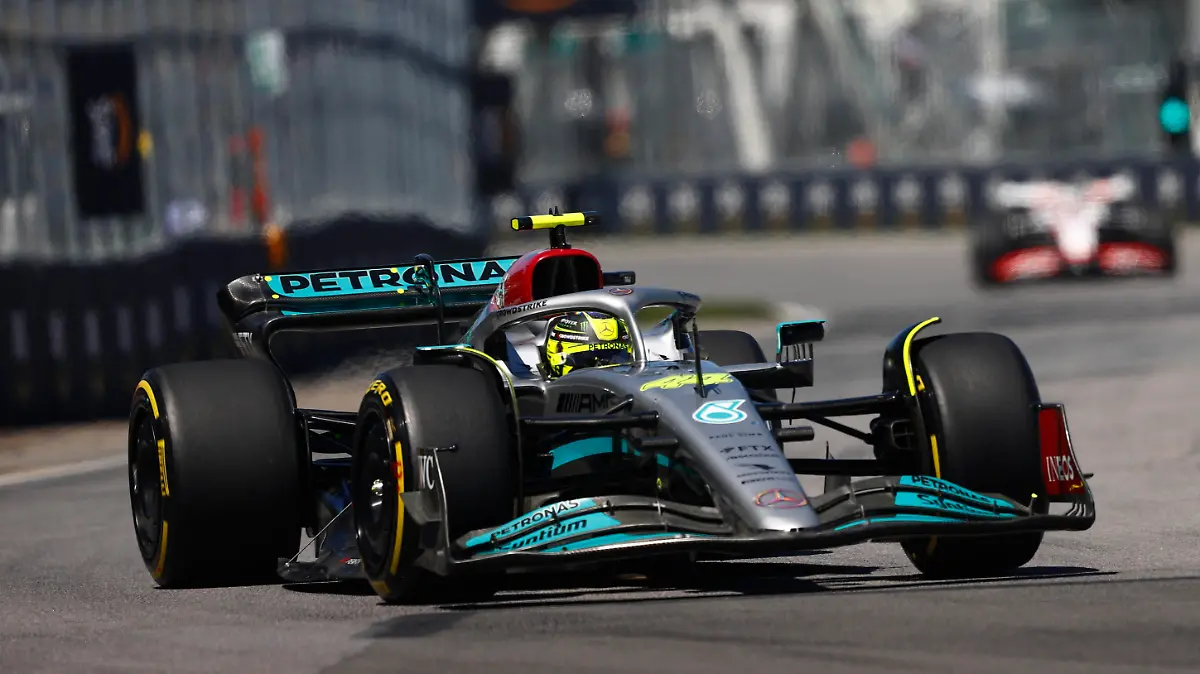 Sport Themen der Woche KW24 Formula 1 2022: Canadian GP CIRCUIT GILLES-VILLENEUVE, CANADA - JUNE 19: Sir Lewis Hamilton, Mercedes W13 during the Canadian GP at Circuit Gilles-Villeneuve on Sunday June 19, 2022 in Montreal, Canada. Photo by Andy Hone / LAT Images Images PUBLICATIONxINxGERxSUIxAUTxHUNxONLY GP2209_130715_ONZ9055