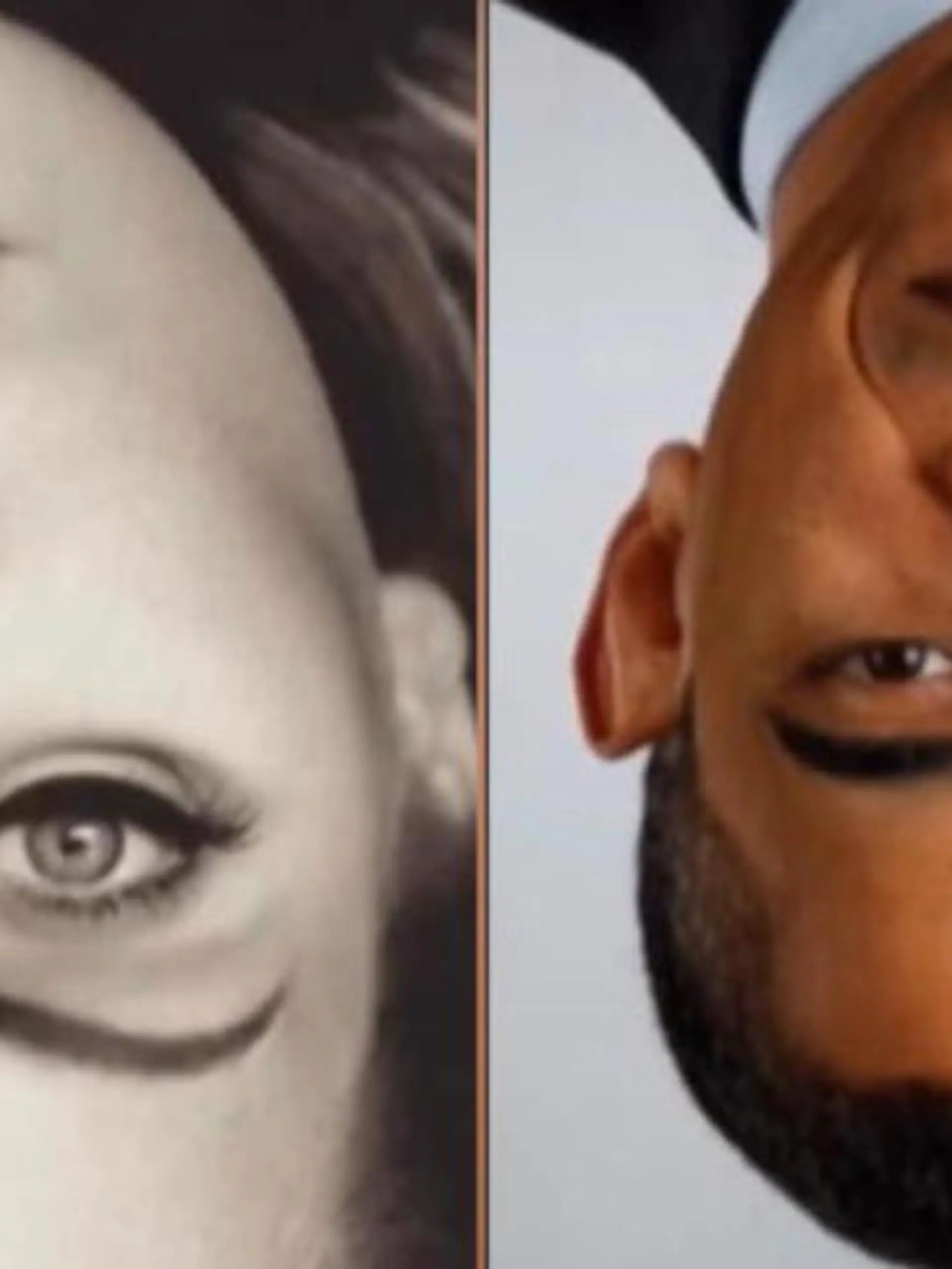 Fällt Ihnen bei diesen Bildern von Sängerin Adele, Ex-US-Präsident Barack Obama oder Rapper Kanye West etwas auf? Also, außer dass sie auf dem Kopf stehen, natürlich.