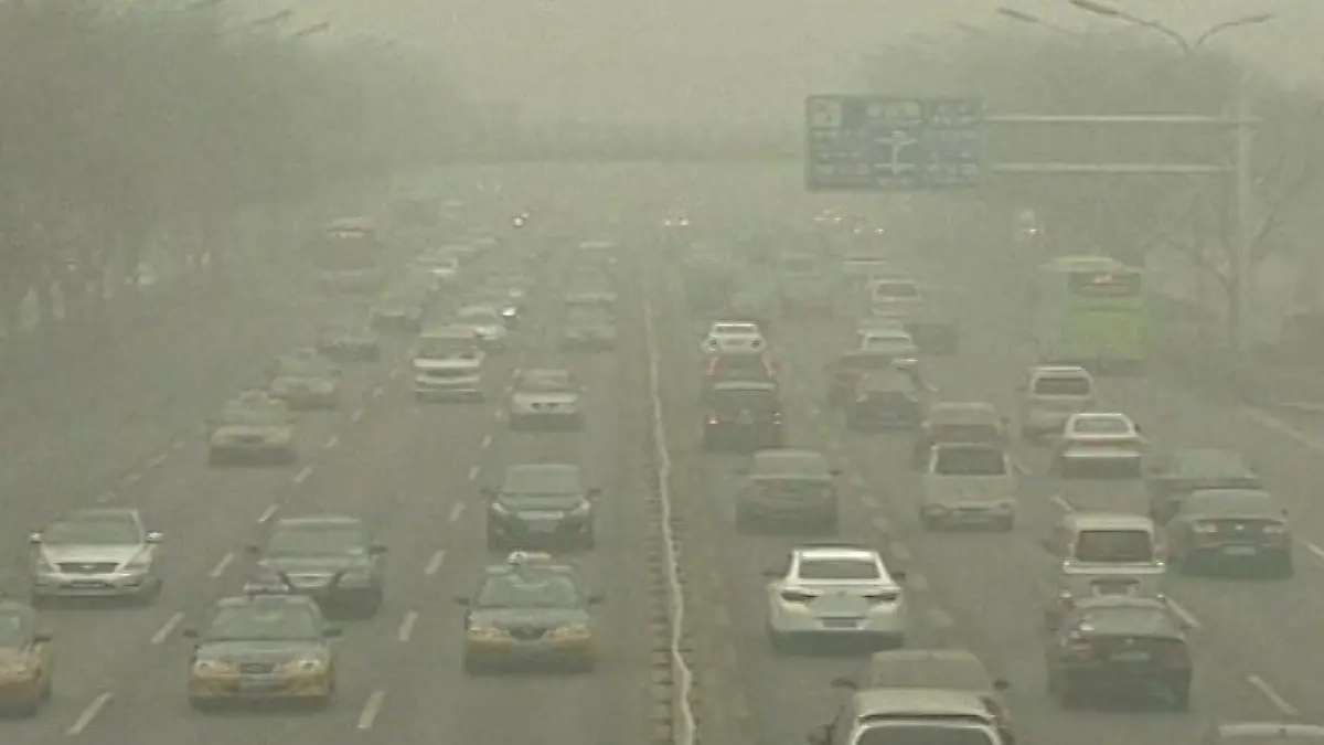 Sandsturm 2013: China versinkt unter Dunstschleier Sichtweite unter 500 Metern