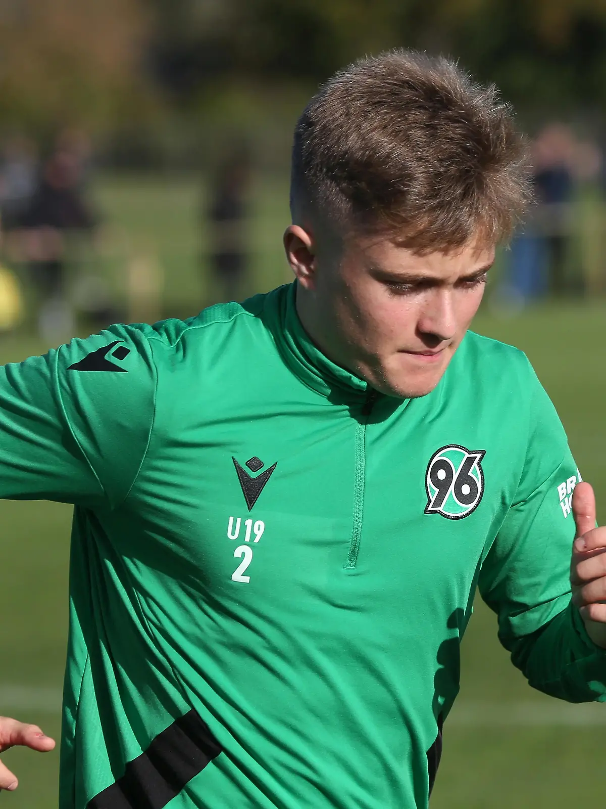 Mathew Collins Hannover 96 A-Junioren-Bundesliga Nord-Nordost Saison 2022-23 8.Spieltag 1.FC Magdeburg - Hannover 96 am 05.11.2022 in Magdeburg
