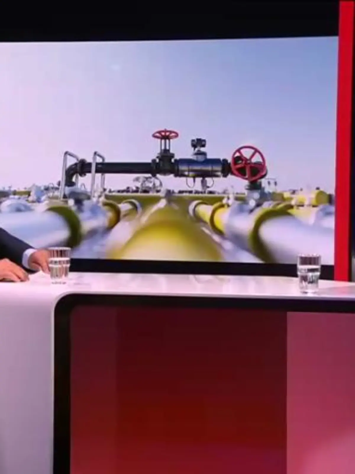 Bundeswirtschaftsminister Robert Habeck im RTL-Interview mit Jan Hofer.