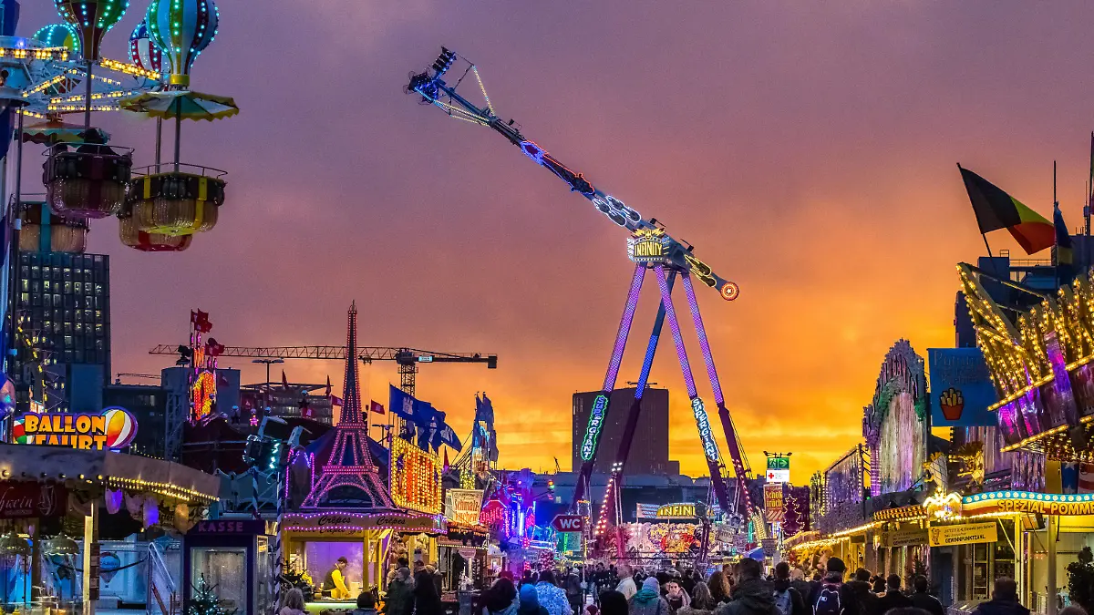 30 Tage hat der Hamburger Winterdom für seine Gäste geöffnet.