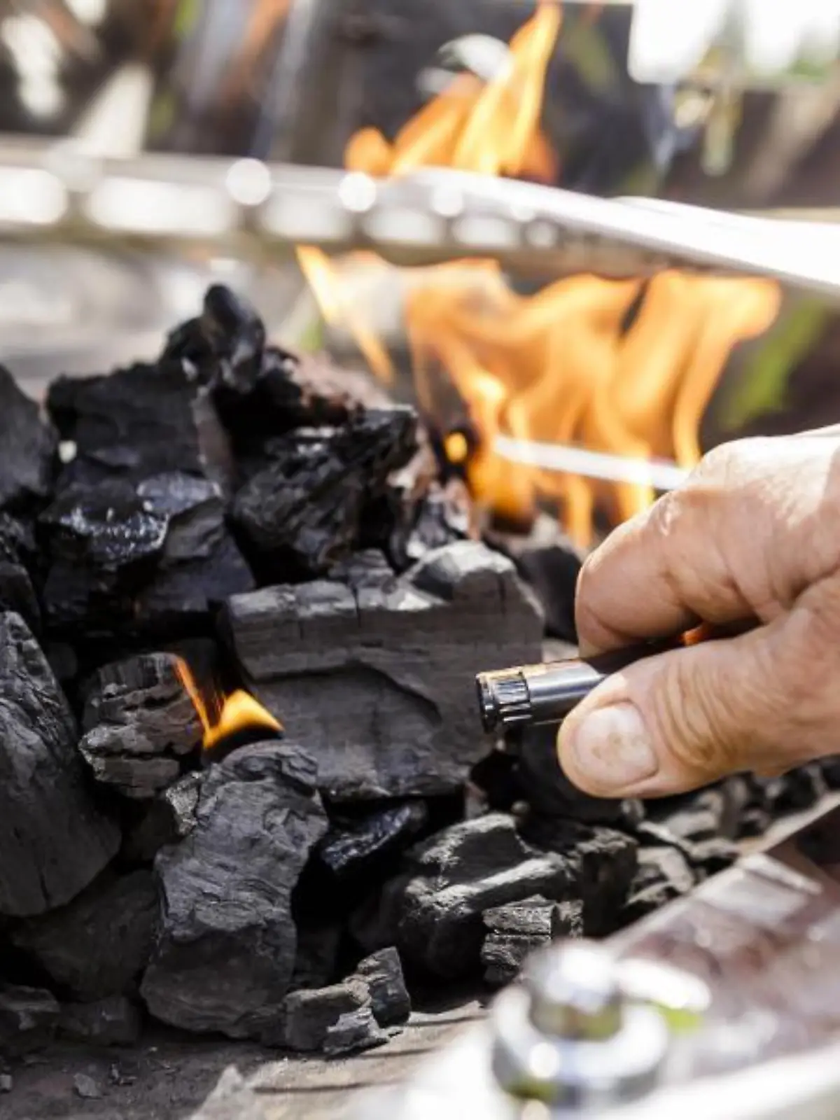 Grillkohle