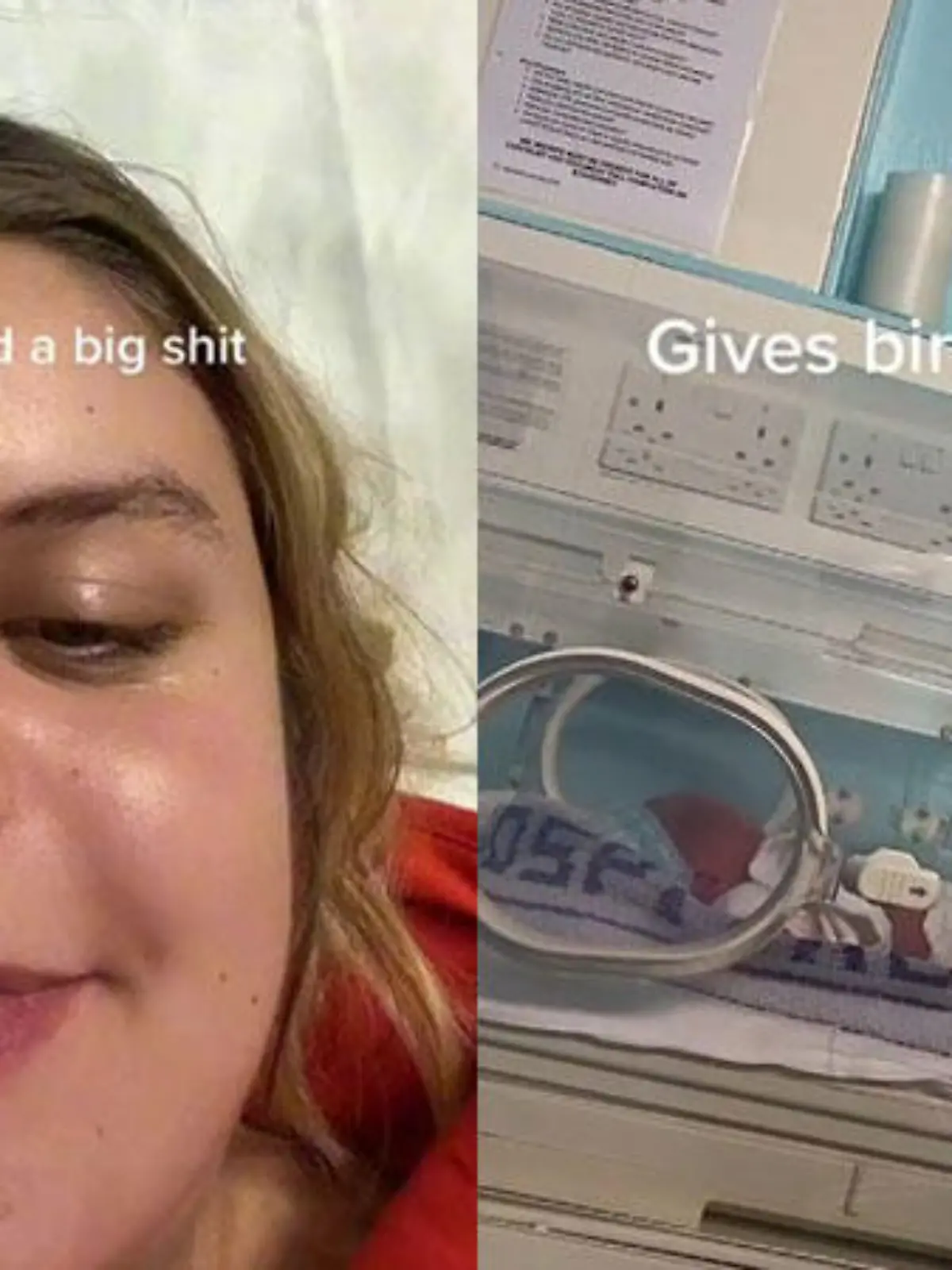 Die frisch gebackene Mutter teilte ihre Geschichte jetzt auf TikTok, der Clip wurde inzwischen über sechs Millionen Mal aufgerufen.