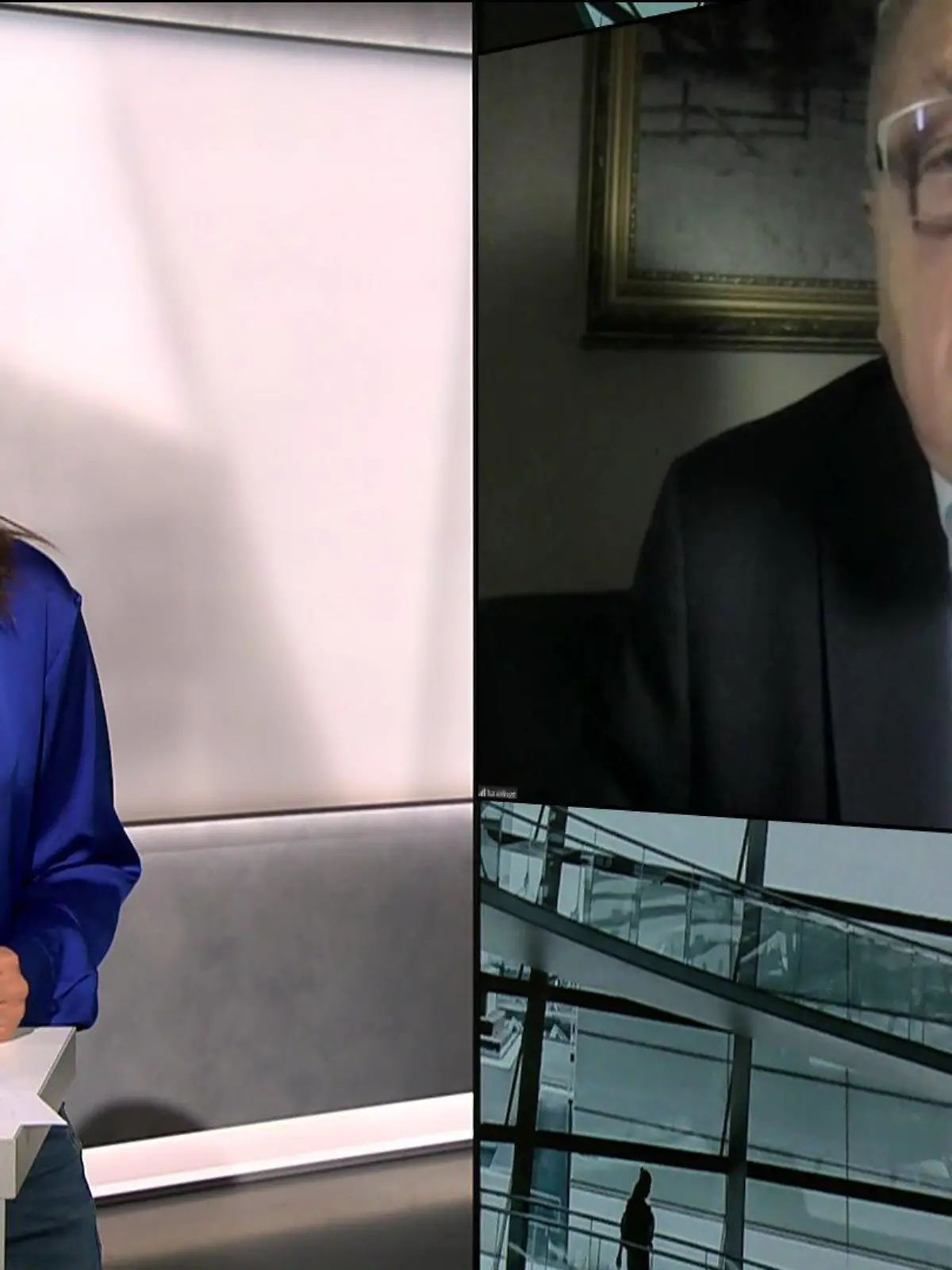 Tamara Bilic spricht mit General a.D. Harald Kujat
