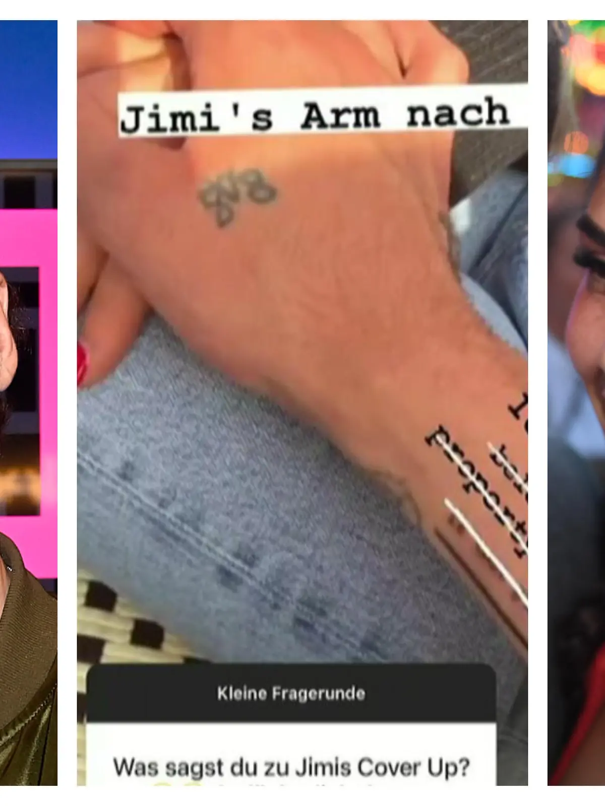 So reagiert Yeliz Koc auf Jimis neue Tätowierung.