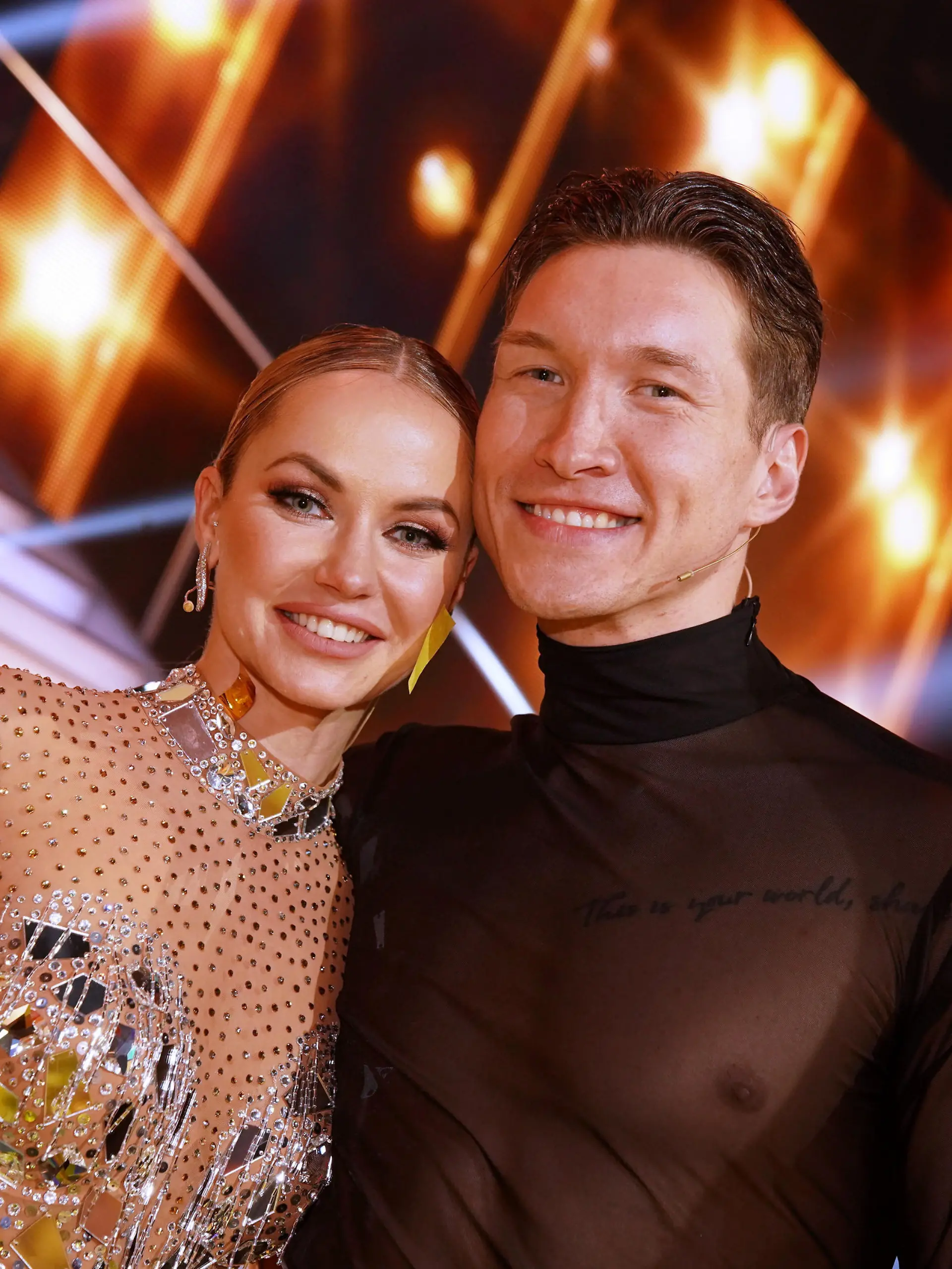 Nina Bezzubova und Evgeny Vinokurov.