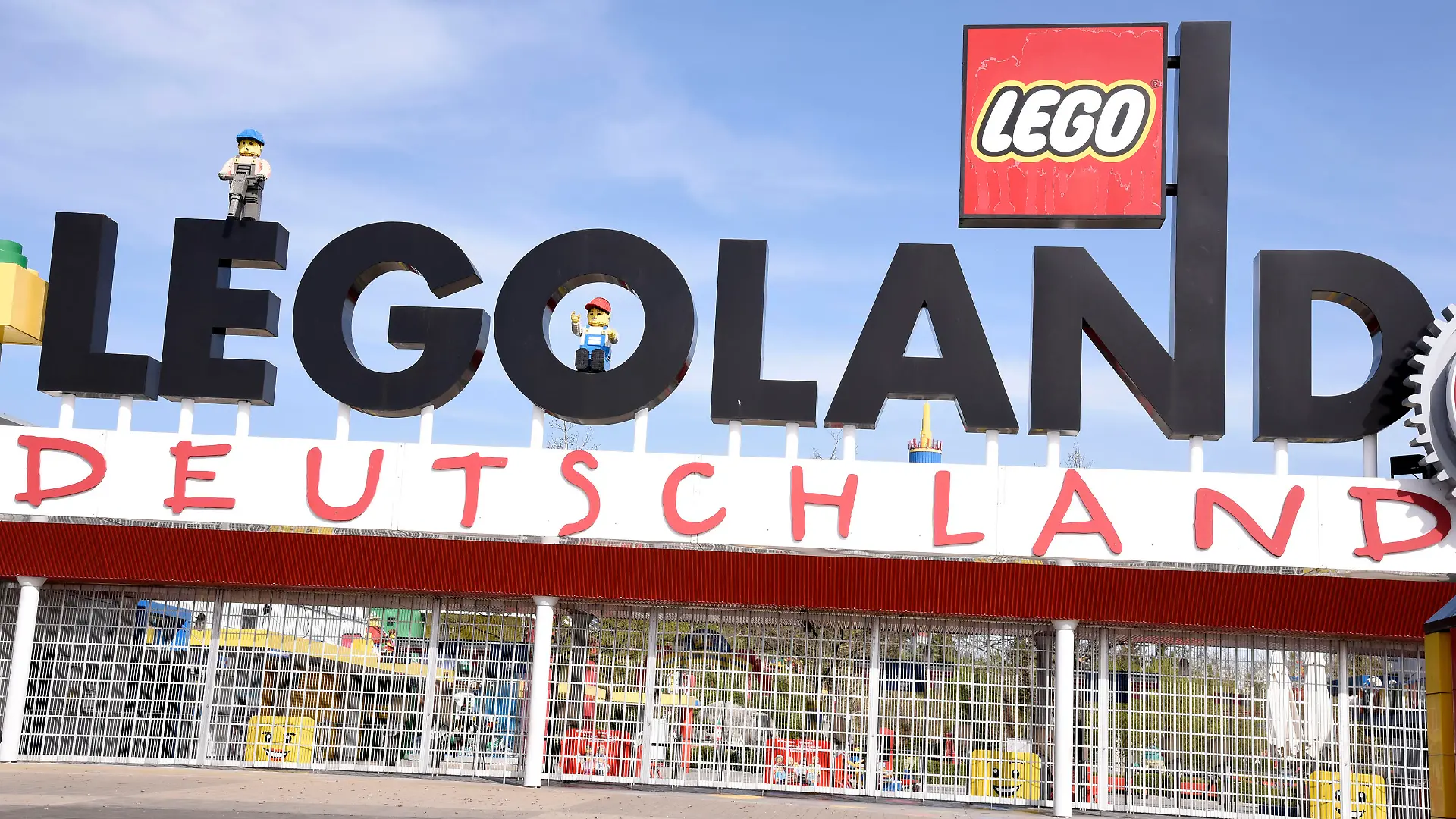 Legoland Deutschland während der Ausgangsbeschränkungen zur Eindämmung der Ausbreitung des Coronavirus. Günzburg, 21.04.2020