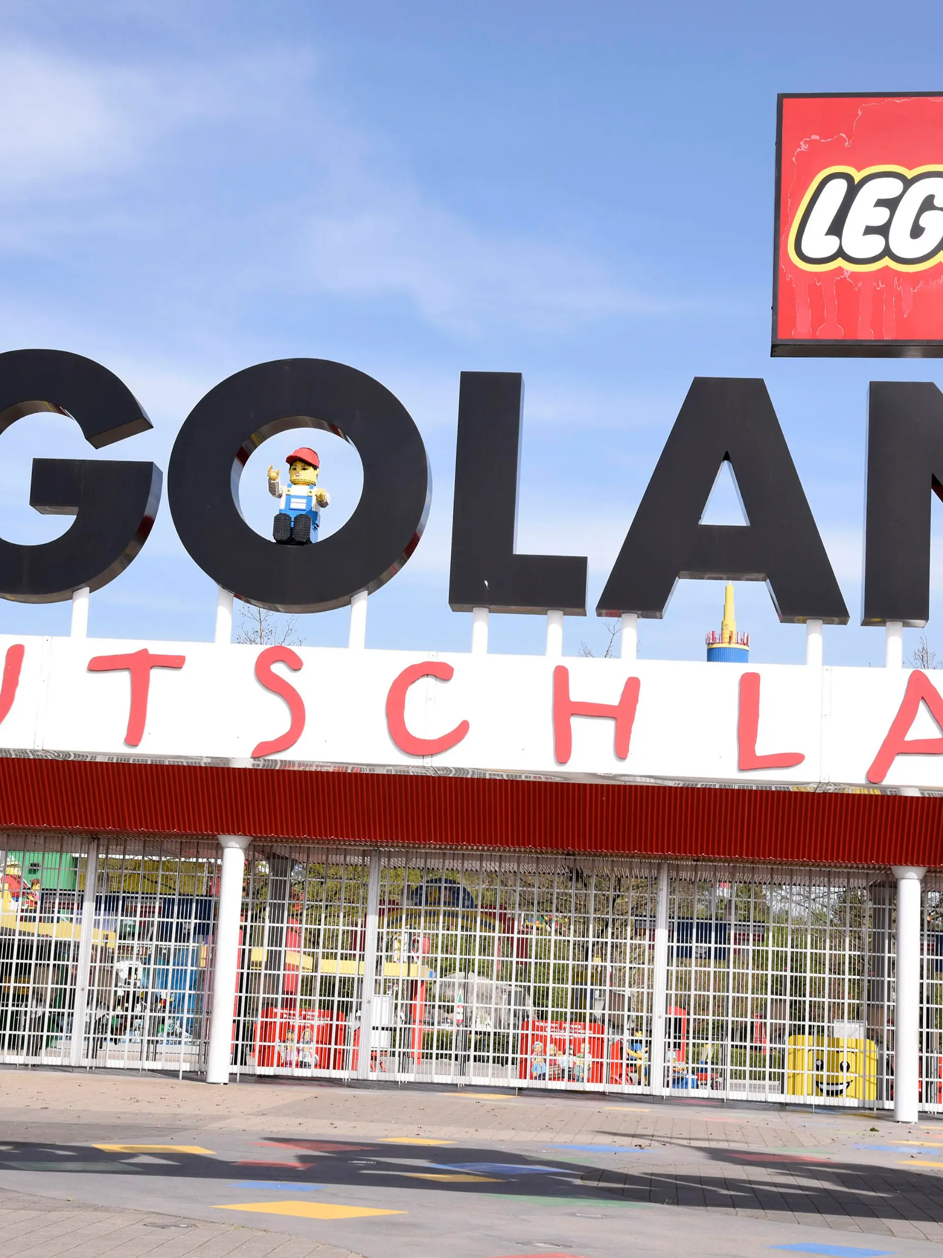 Legoland Deutschland während der Ausgangsbeschränkungen zur Eindämmung der Ausbreitung des Coronavirus. Günzburg, 21.04.2020
