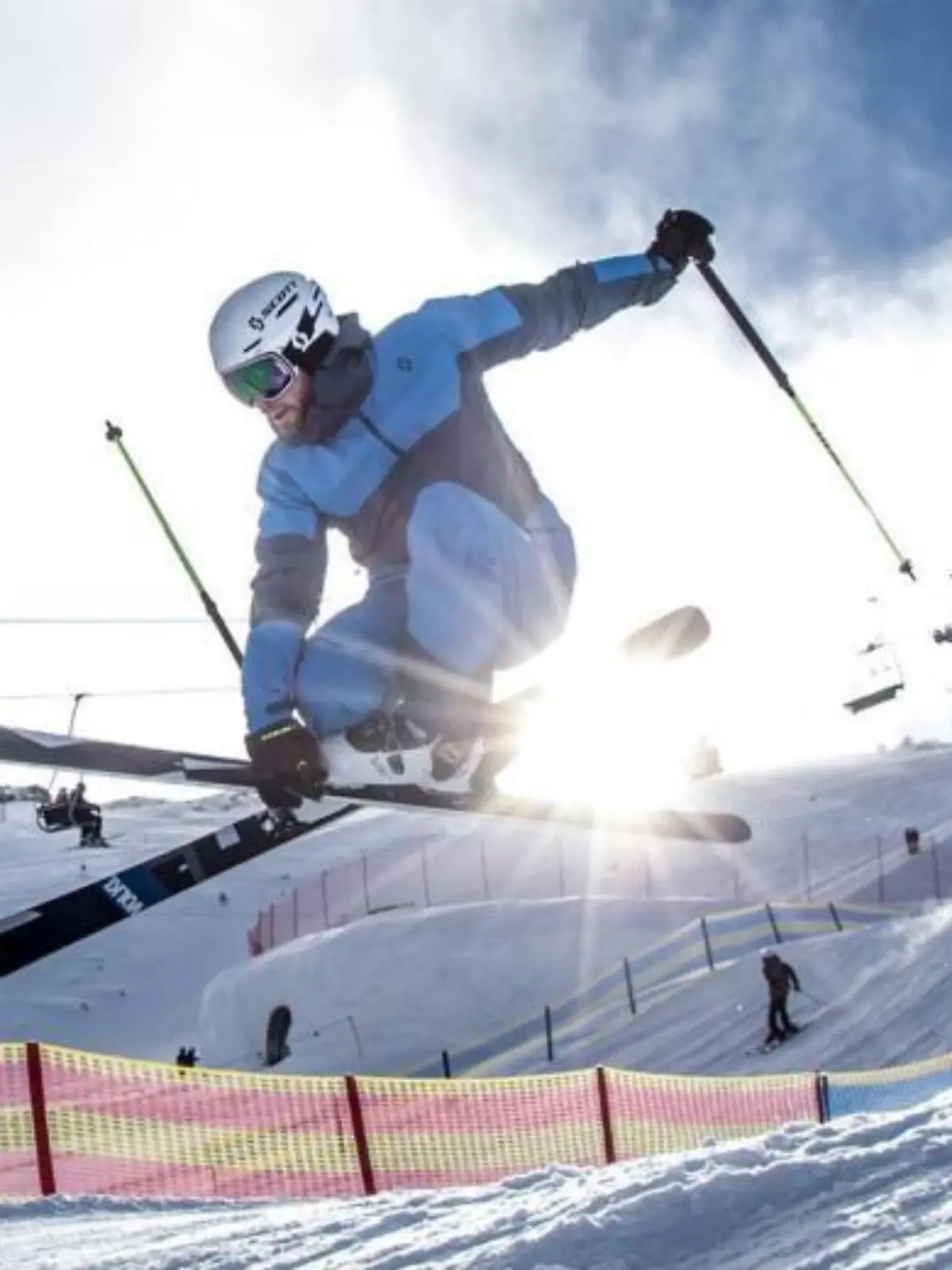 Skifahrer