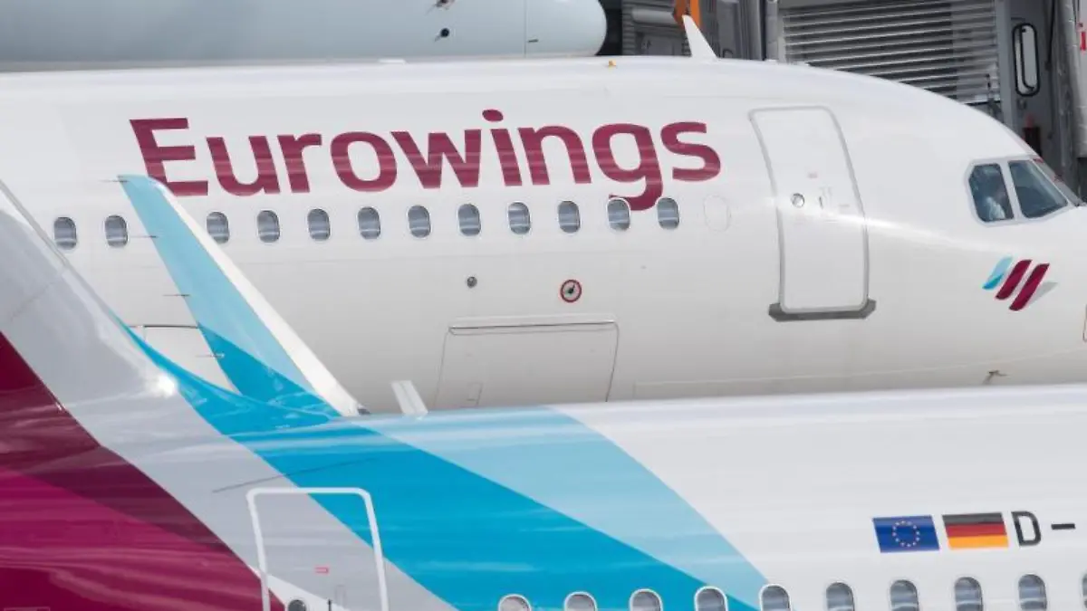 Eurowings-Flugzeuge