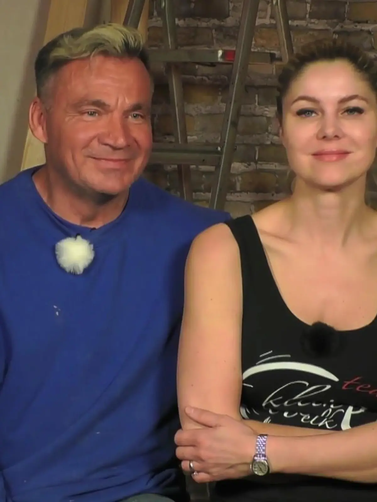 Peter Klein und Yvonne Woelke bei "Wettkampf in 4 Wänden"