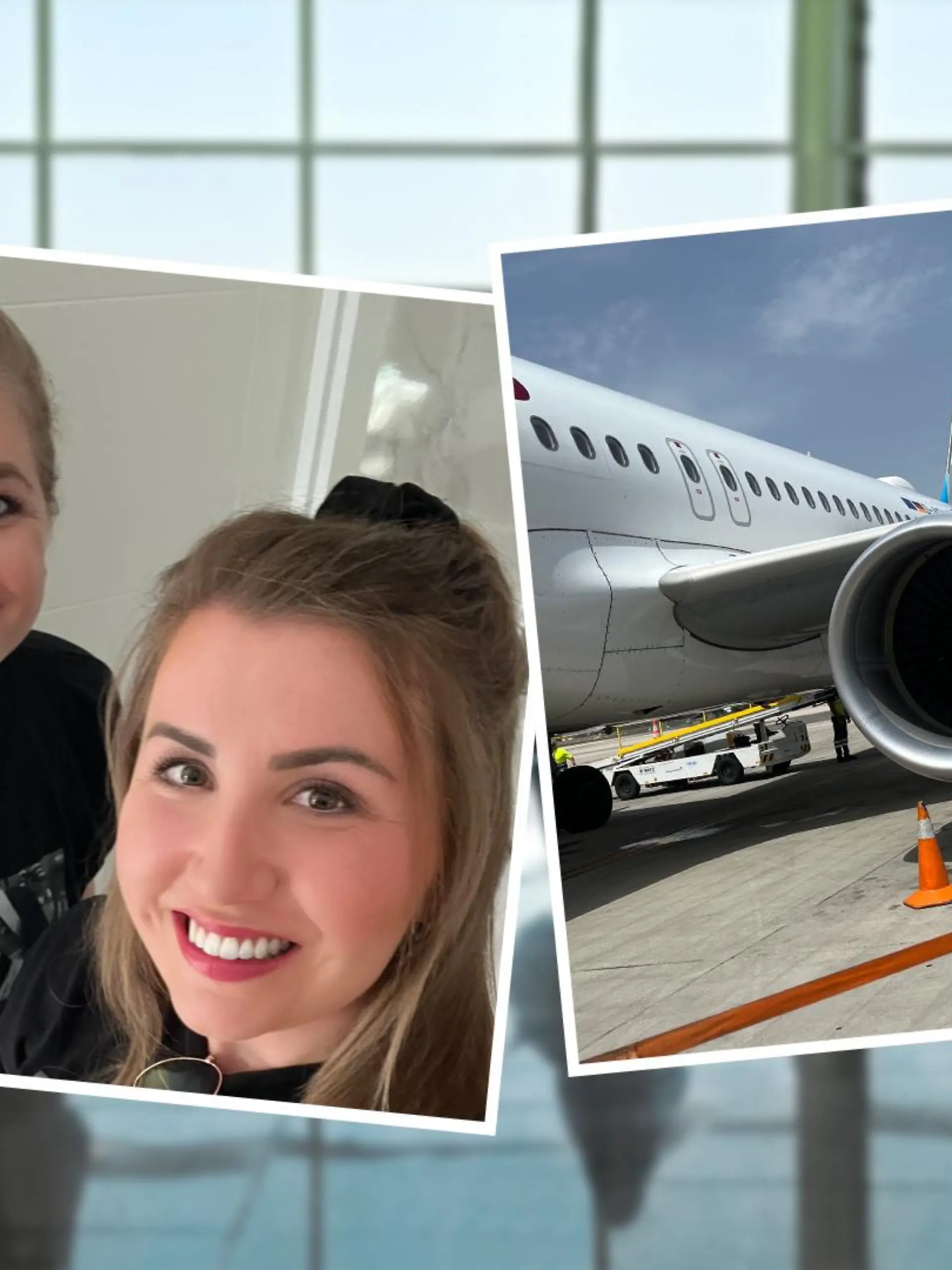 RTL-Reporterin Nadine Becker mit Freundin