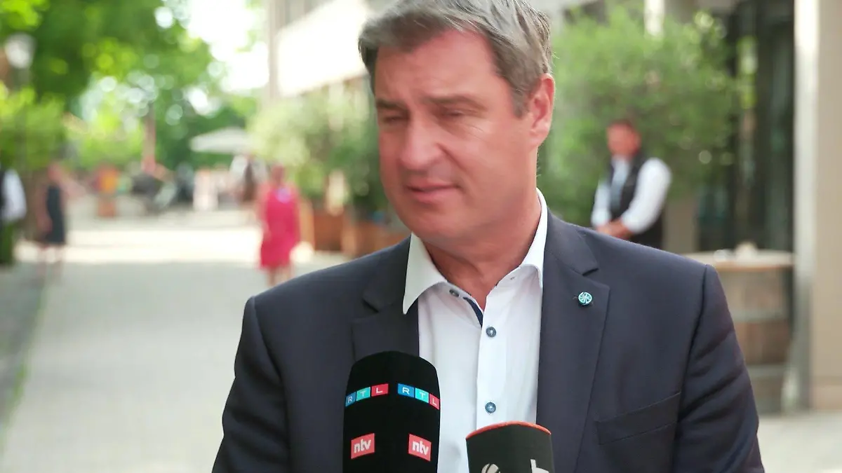 CSU-Chef Markus Söder im RTL/ntv-Interview