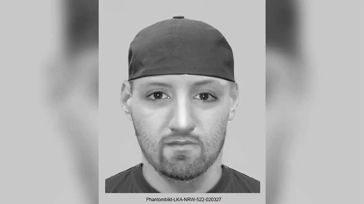 Die Polizei Dorsten sucht mit einem Phantombild nach einem Vergewaltiger.