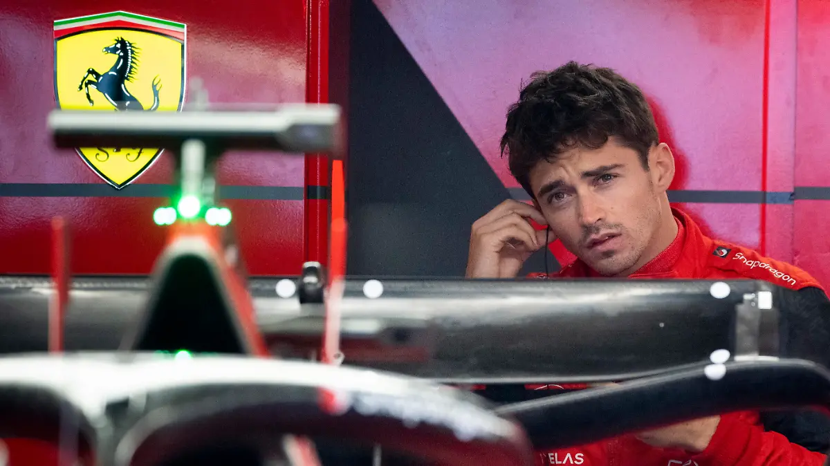 June 18, 2022, Montreal, PQ, Canada: Scuderia Ferrari Charles Leclerc of Monaco gets ready to hit the track during the third practice session at the Formula One Canadian Grand Prix in Montreal, Saturday, June 18, 2022. (Credit Image: © Paul Chiasson/The Canadian Press via ZUMA Press