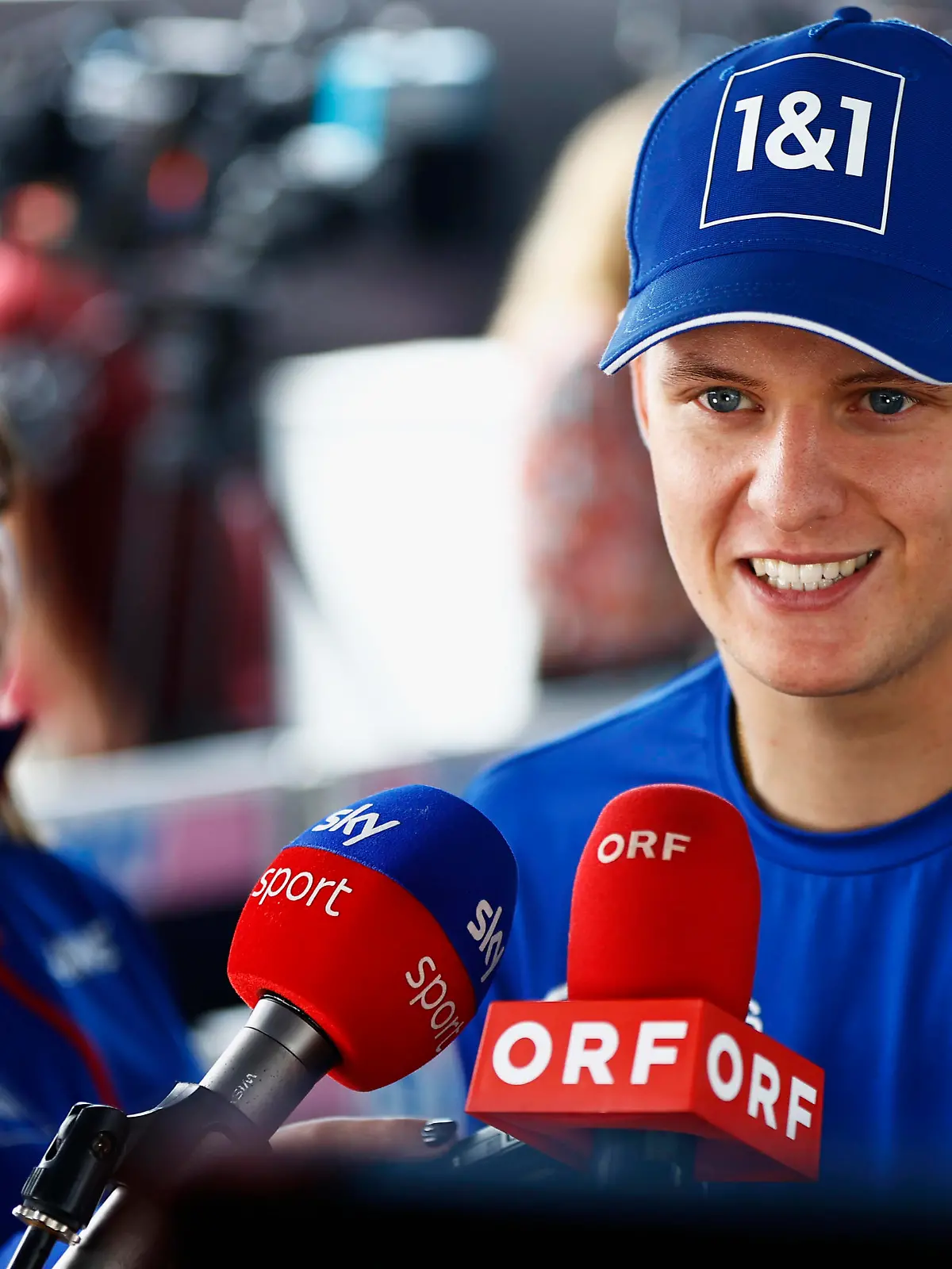  Formula 1 2022: Canadian GP CIRCUIT GILLES-VILLENEUVE, CANADA - JUNE 17: Mick Schumacher, Haas F1 Team, talks to the press during the Canadian GP at Circuit Gilles-Villeneuve on Friday June 17, 2022 in Montreal, Canada. Photo by Andy Hone / LAT Images Images PUBLICATIONxINxGERxSUIxAUTxHUNxONLY GP2209_110320_ONZ4872