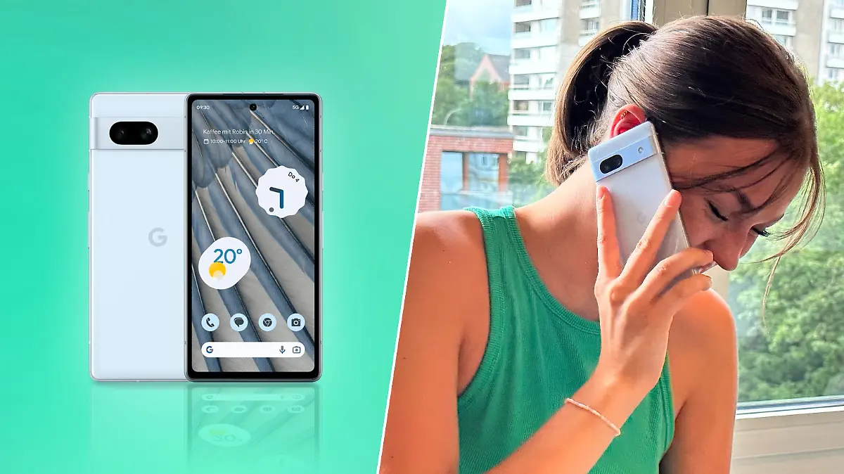 Google Pixel 7a im Test von Redakteurin.