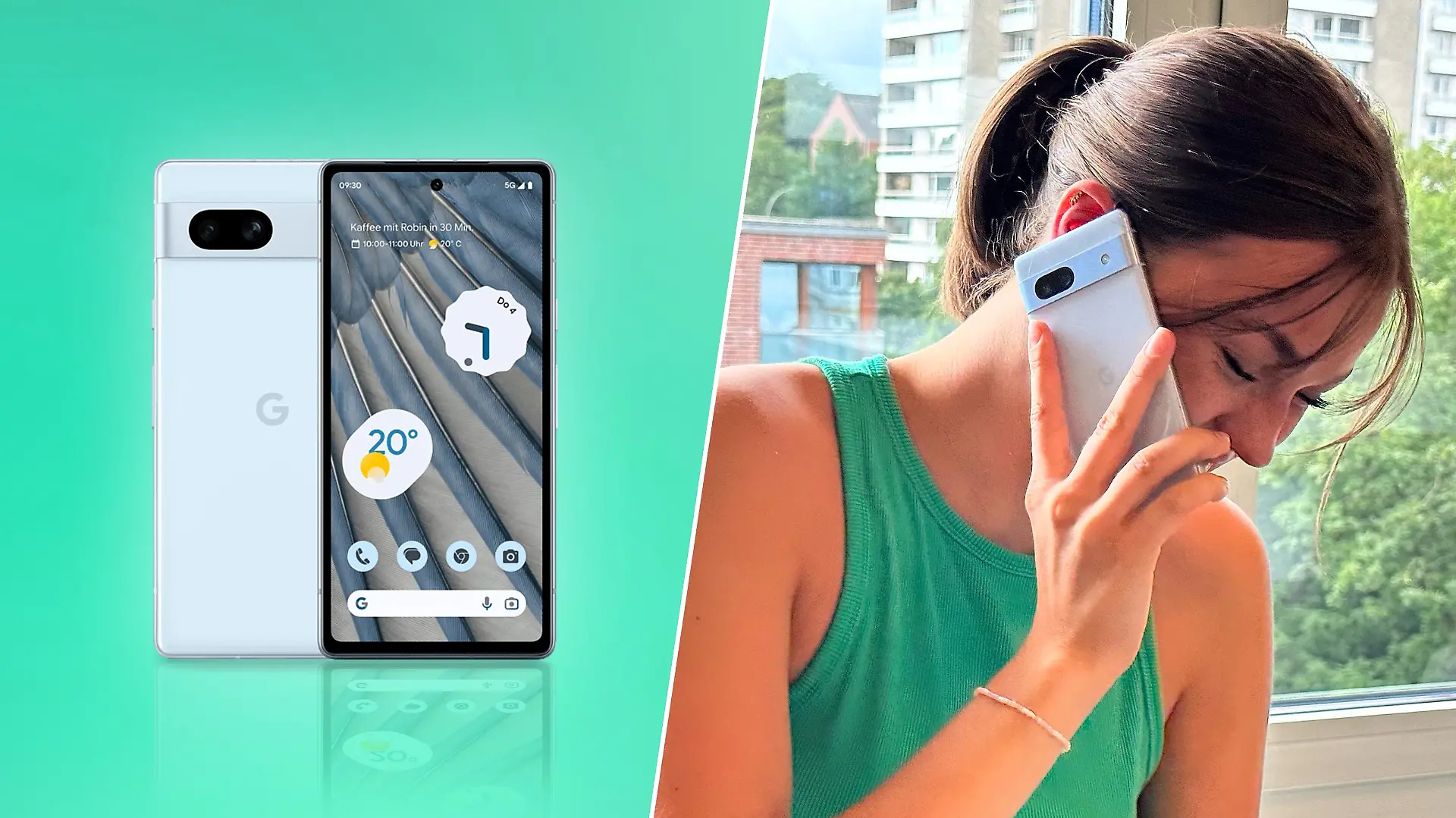 Google Pixel 7a im Test von Redakteurin.