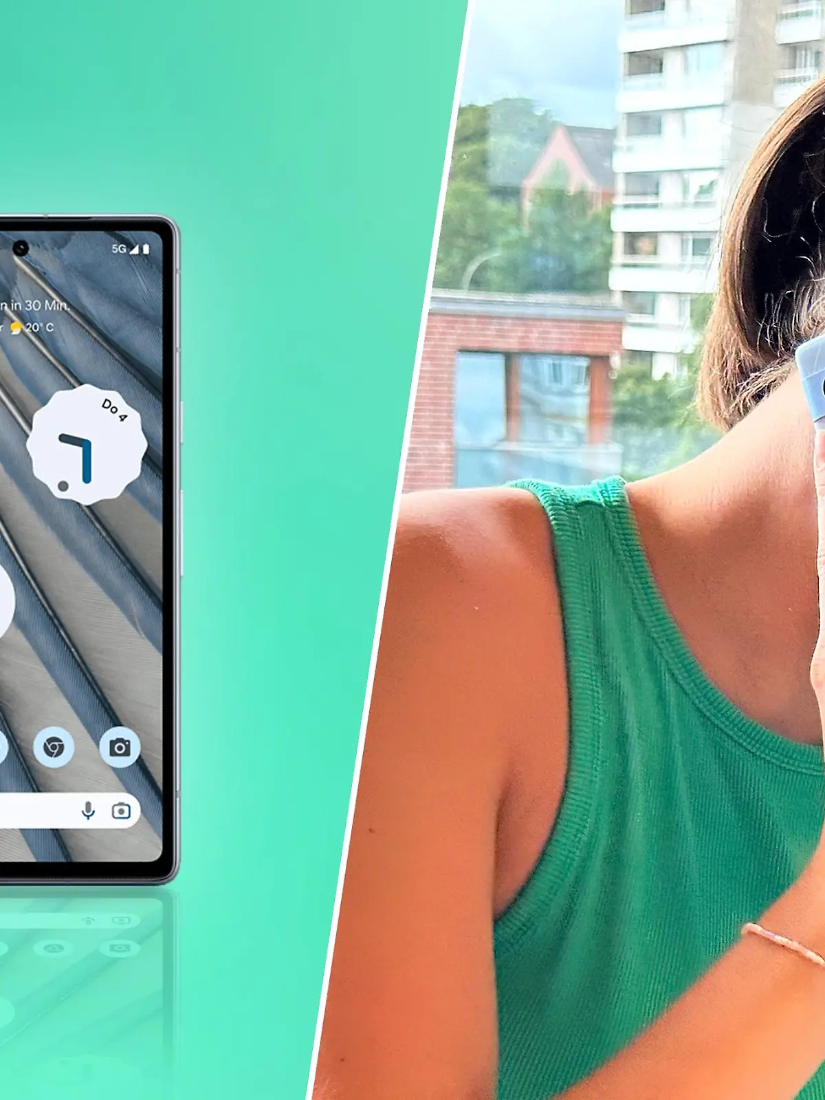 Google Pixel 7a im Test von Redakteurin.