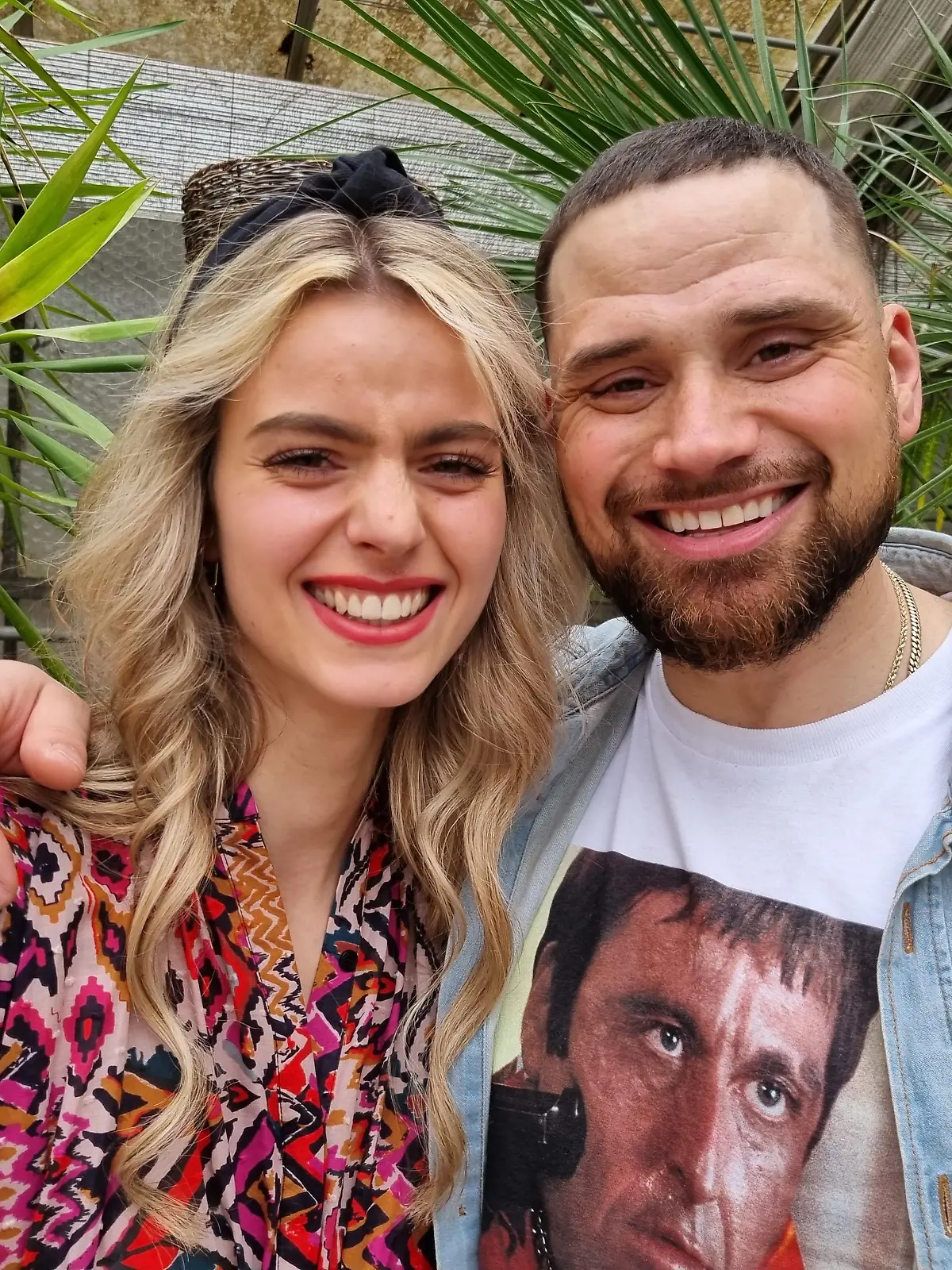 Nadine Wimmer und Joshua Flemming
