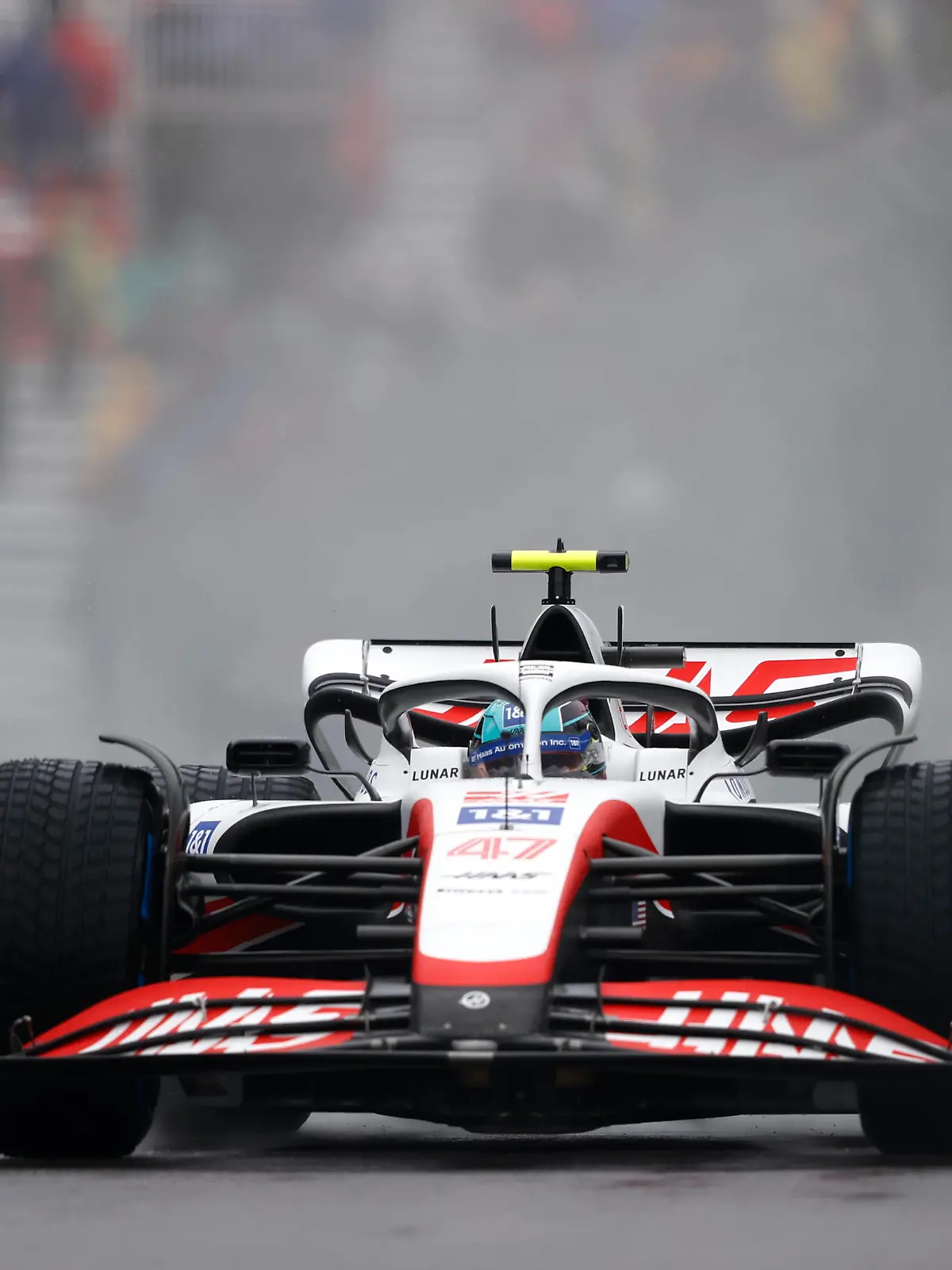 Formula 1 2022: Canadian GP CIRCUIT GILLES-VILLENEUVE, CANADA - JUNE 18: Mick Schumacher, Haas VF-22 during the Canadian GP at Circuit Gilles-Villeneuve on Saturday June 18, 2022 in Montreal, Canada. Photo by Andy Hone / LAT Images Images PUBLICATIONxINxGERxSUIxAUTxHUNxONLY GP2209_120118_ONY6100