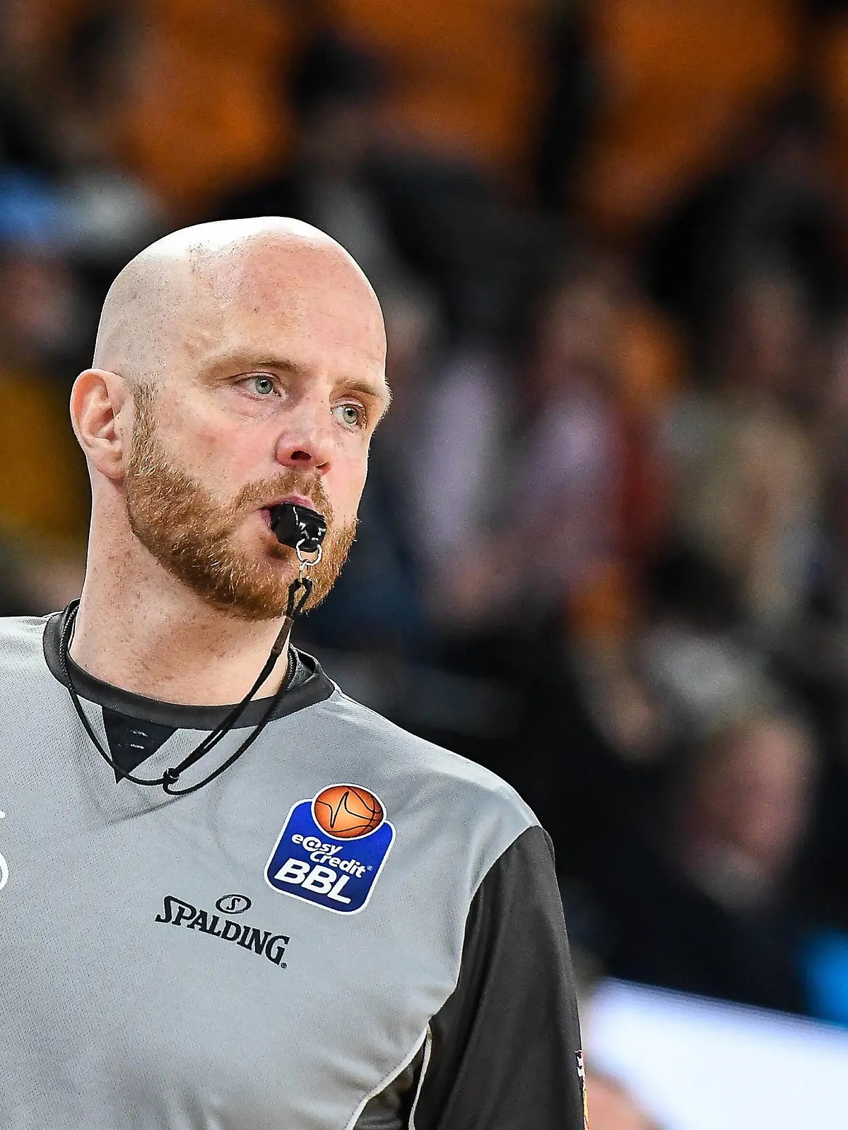 GER, BBL, ratiopharm Ulm vs MLP Academics Heidelberg / 12.04.2022, ratiopharm arena, Neu-Ulm, GER, BBL, ratiopharm Ulm vs MLP Academics Heidelberg, im Bild Schiedsrichter Benjamin Barth *** GER, BBL, ratiopharm Ulm vs MLP Academics Heidelberg 12 04 2022, ratiopharm arena, New Ulm, GER, BBL, ratiopharm Ulm vs MLP Academics Heidelberg, in picture referee Benjamin Barth nordphotoxGmbHx/xHafner nph00200 