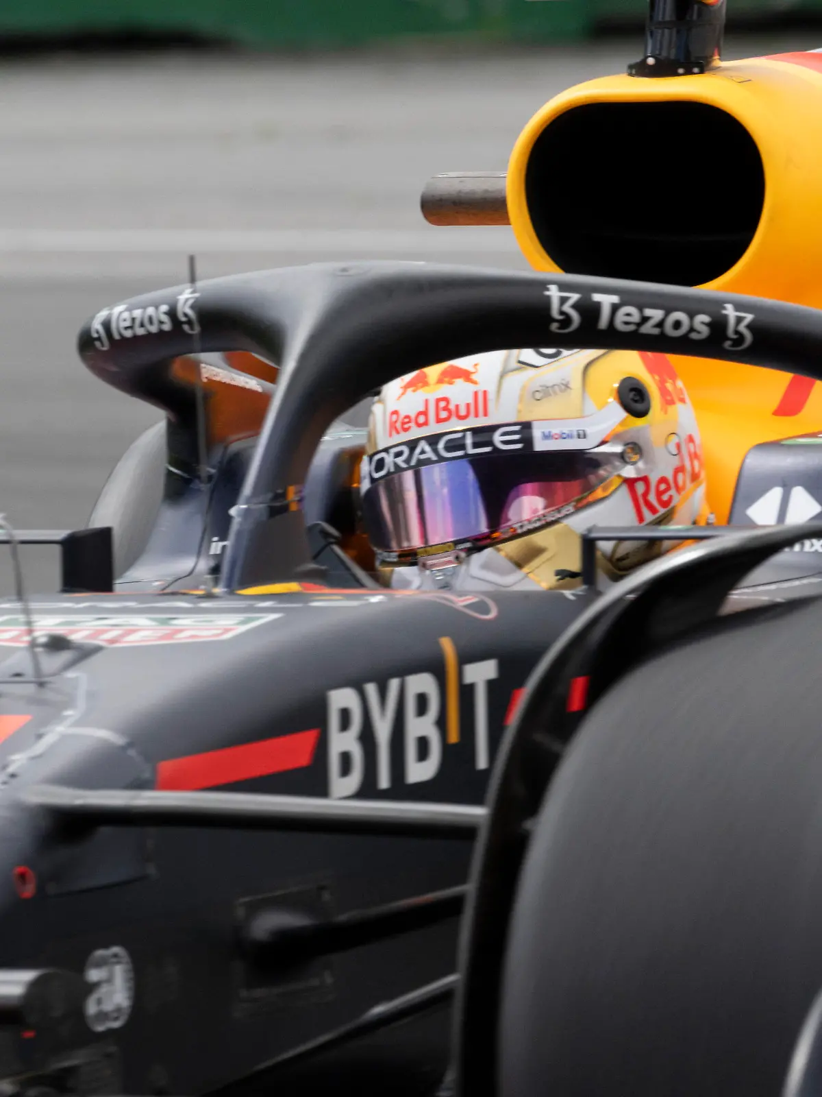 Red Bull Racing driver Max Verstappen, of the Netherlands, takes part in the first practice session at the Formula One Canadian Grand Prix auto race in Montreal, Friday, June 17, 2022. (Jacques Boissinot/The Canadian Press via AP)