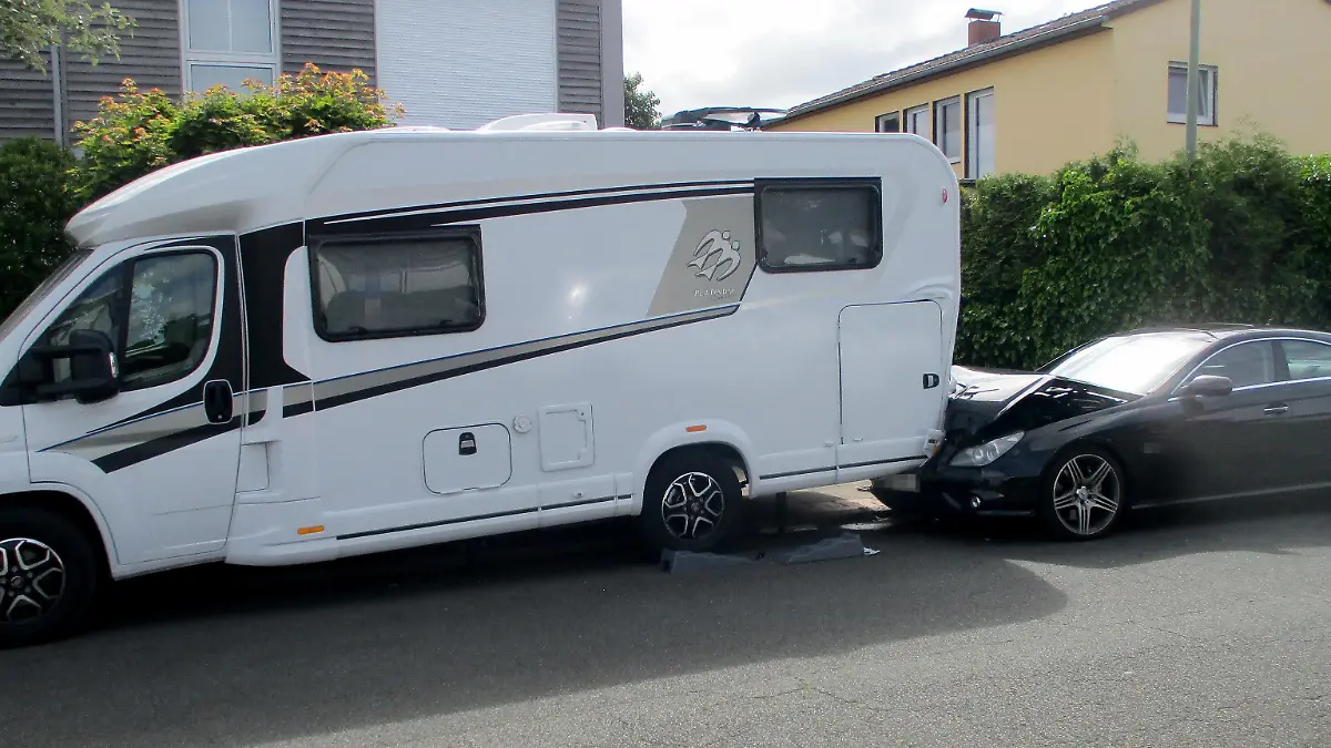 Unfall an der Königsberger Straße in Bremerhaven am 14.6.2022. Foto: Polizei Bremerhaven