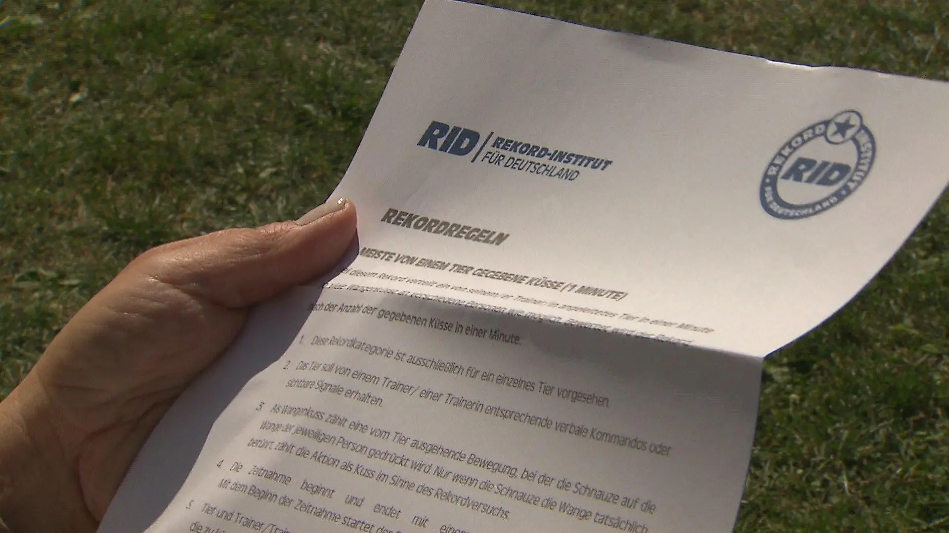 Jutta Gaßmann hat ihren Rekord beim Rekord-Institut angemeldet.