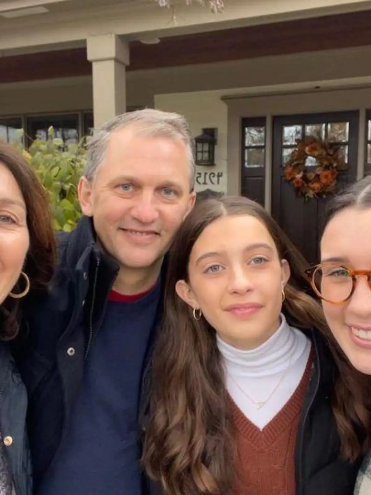 US-Politiker Sean Casten mit seiner Familie.