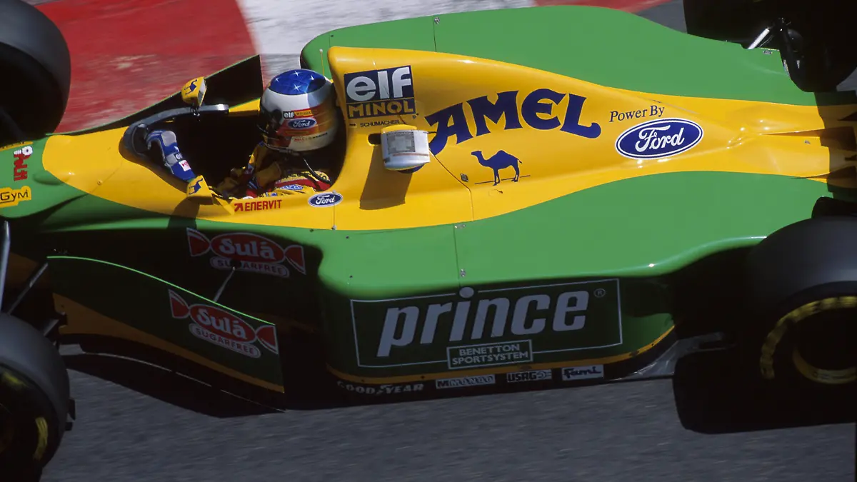 Formel 1, Grand Prix Monaco 1993, Monte Carlo, 23.05.1993 Michael Schumacher, Benetton-Ford B193B www.hoch-zwei.net , copyright: HOCH ZWEI / Ronco